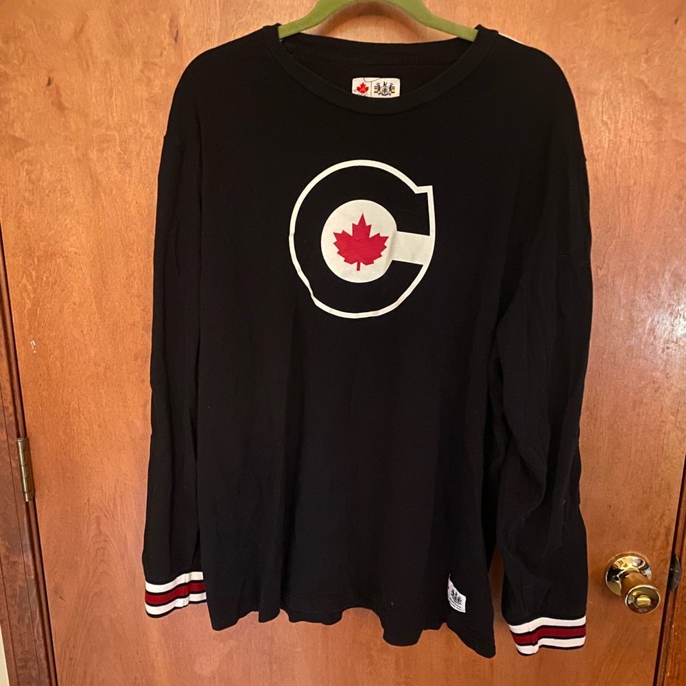 Team Canada Vancouver Olympics 2010 long sleeve jersey XL